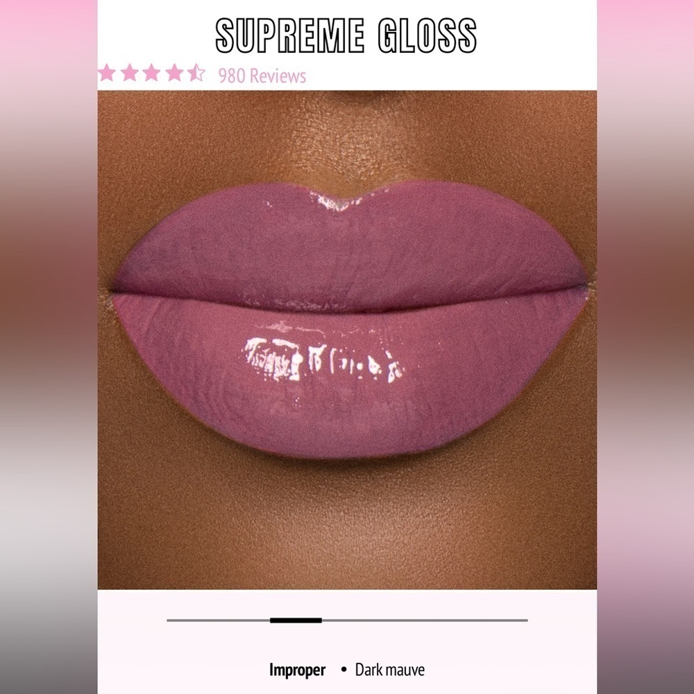 Jeffree Star Supreme Lip Gloss in Improper, NEW! - Picture 3 of 12